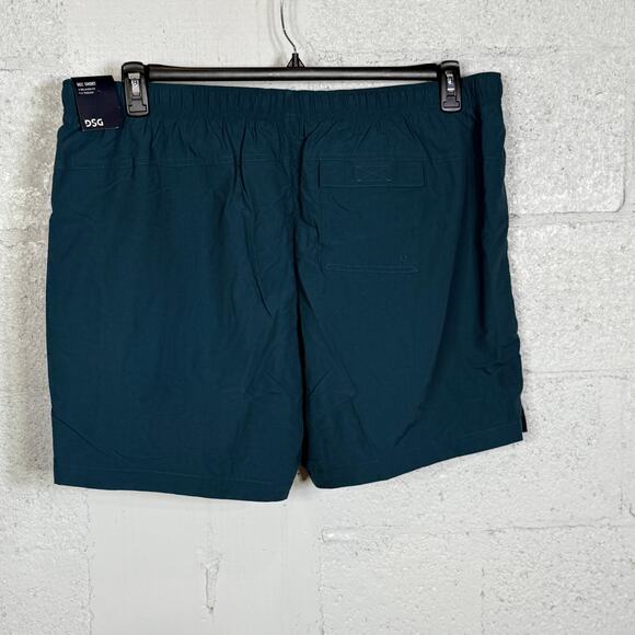 DSG Men's 6” Nylon Lifestyle Shorts, Brilliant Teal XXL - Picture 4 of 10